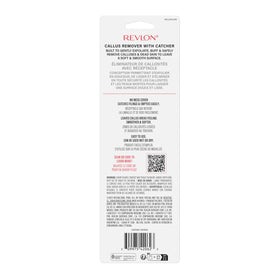 Revlon before-and-after foot showing smoother skin after use benefit
