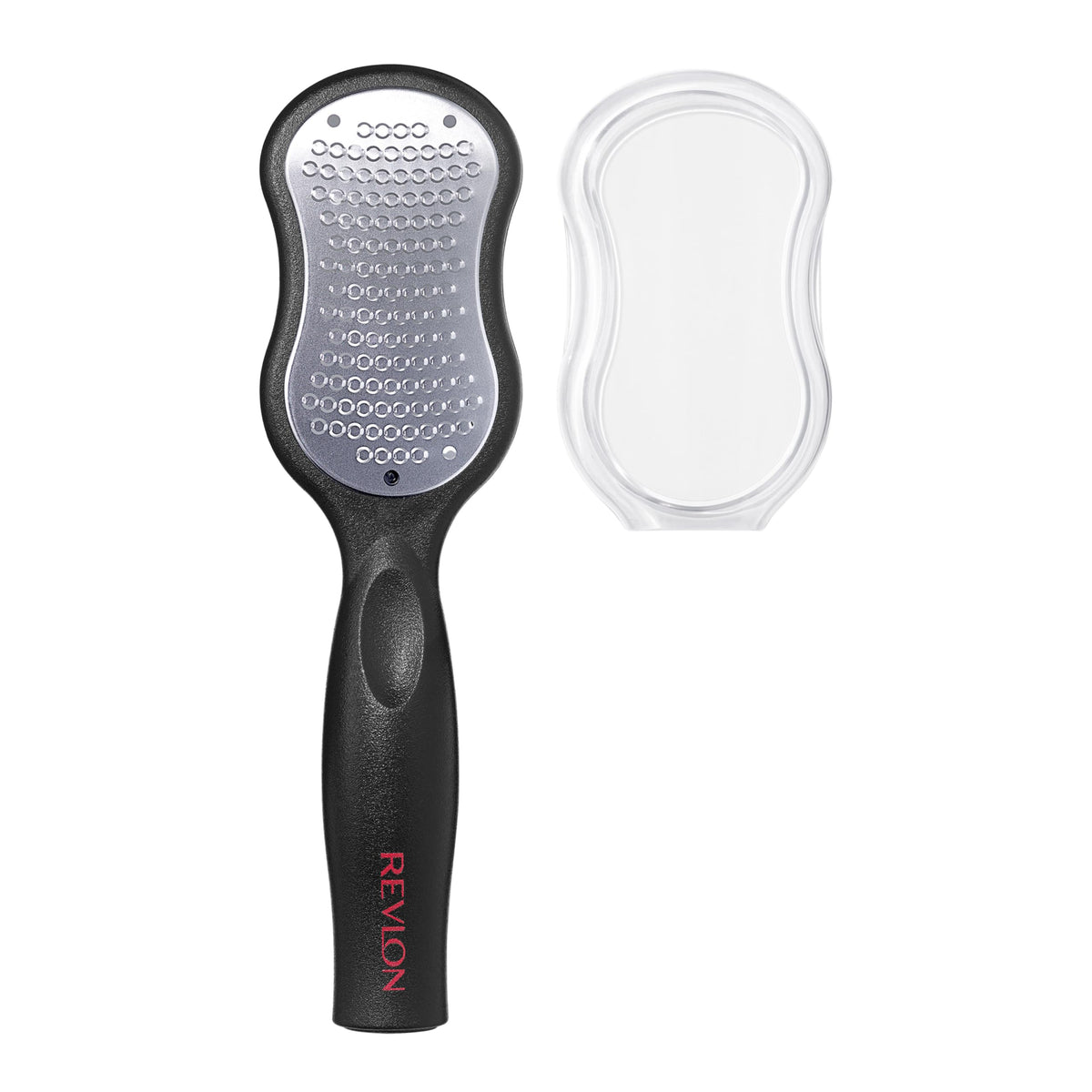 Revlon close-up of textured filing surface for effective exfoliation