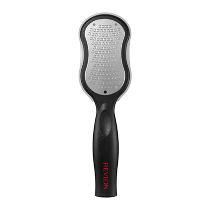Revlon callus remover front view showing whole tool and benefits