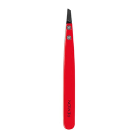 Close-up of Revlon ceramic tip demonstrating firm, non-bending edge for secure grip