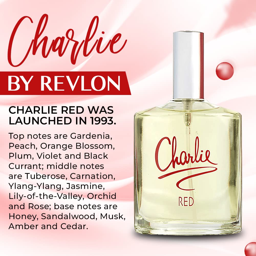 Revlon Charlie Red lifestyle on vanity with accessories suggesting daily versatility