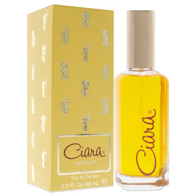 Revlon Ciara being sprayed on wrist, brand shown delivering soft floral fragrance