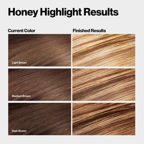 Revlon application brush and gloves included for controlled at-home application