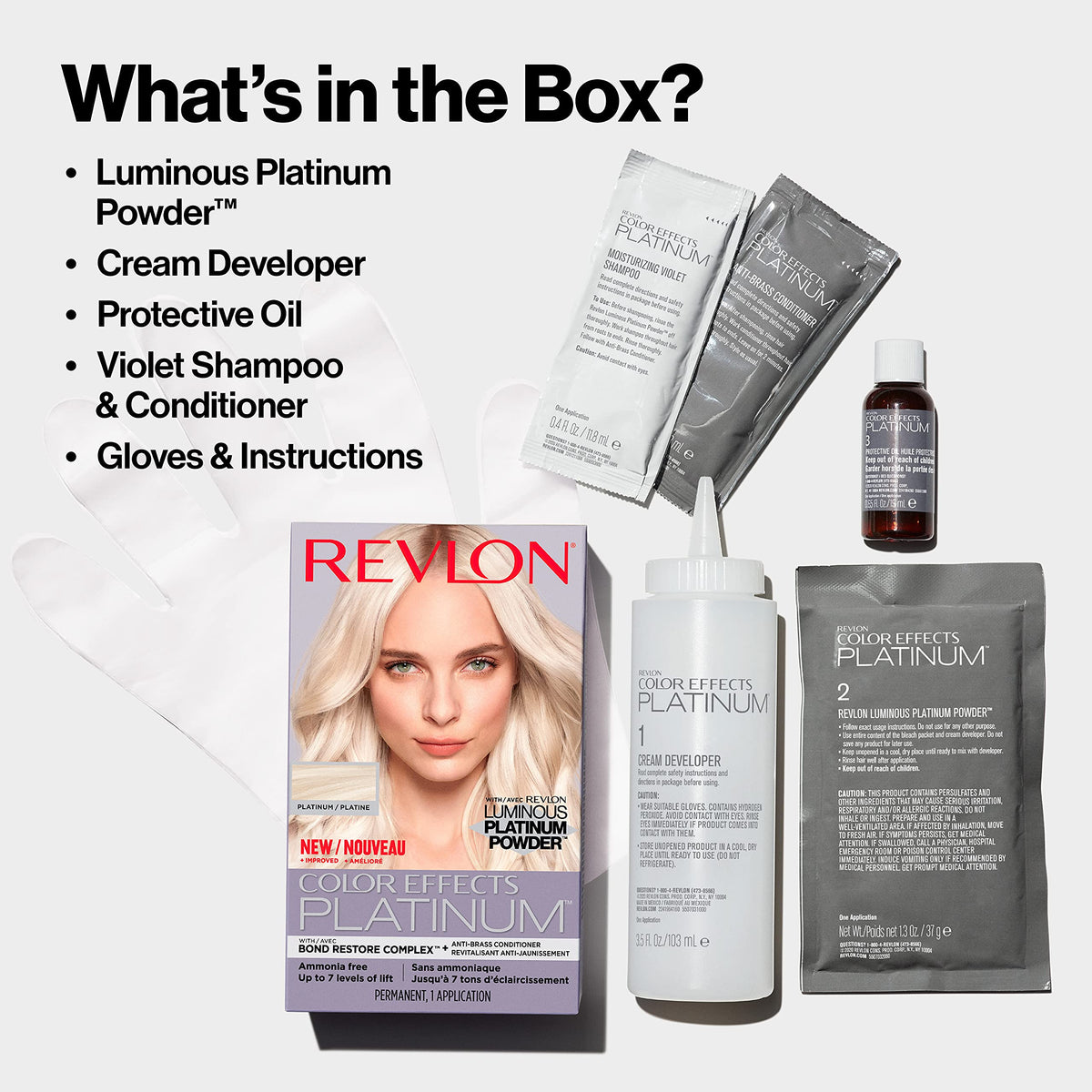 Revlon conditioner texture close-up showing violet tone for neutralizing brass
