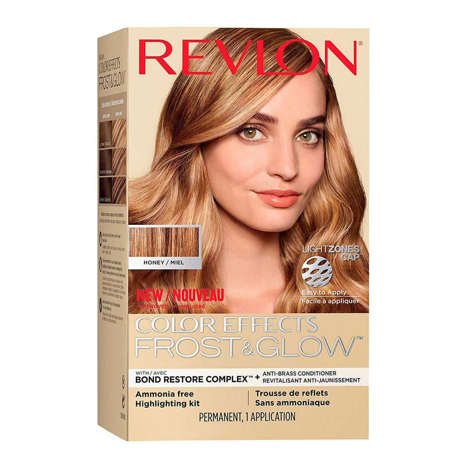 Revlon Color Effects front packaging showing kit benefits and shade Honey