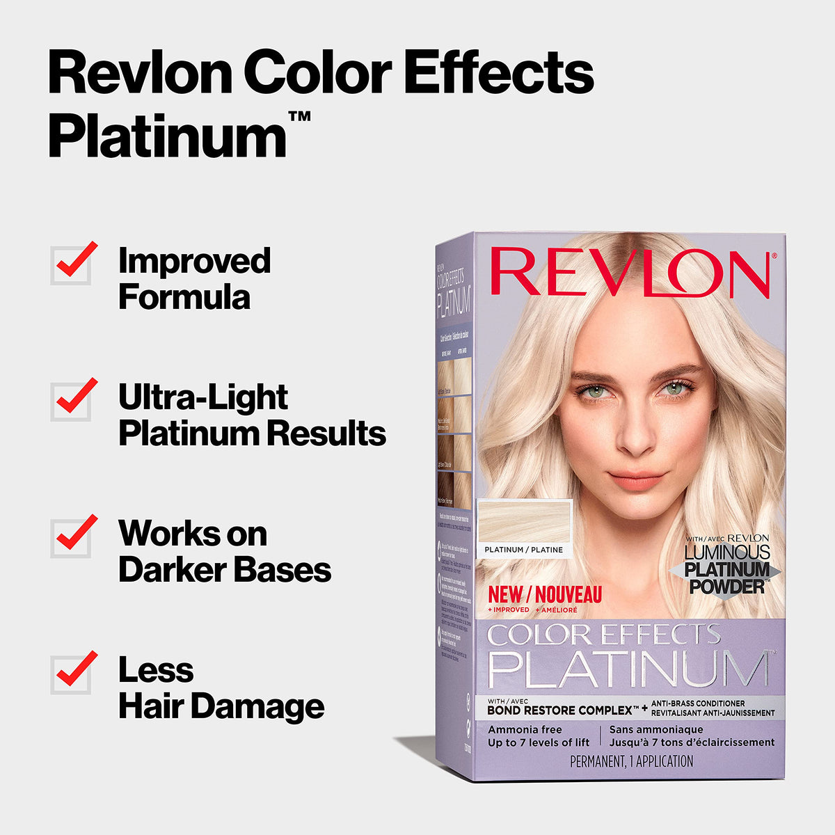 Revlon kit contents flatlay emphasizing included tools and easy at-home use