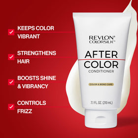 REVLON ColorSilk creamy texture close-up showing moisturizing consistency