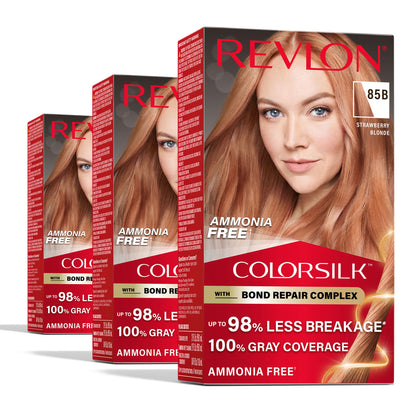 Revlon ColorSilk front box showing shade and benefits for reliable purchase