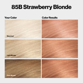 Revlon ColorSilk open kit contents showing developer, colorant, and conditioner