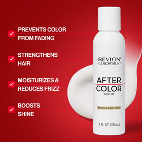 REVLON pump dispenser detail highlighting easy controlled application benefit