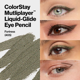 REVLON built-in blending brush close-up for effortless smoke and diffusion