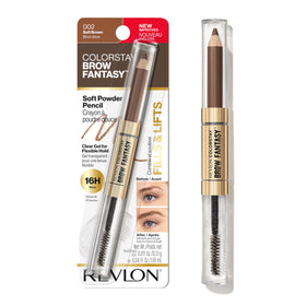 Revlon ColorStay Brow Fantasy front packaging showing product and shade