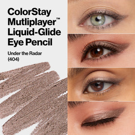 REVLON built-in blending brush detail demonstrating soft diffusion capability