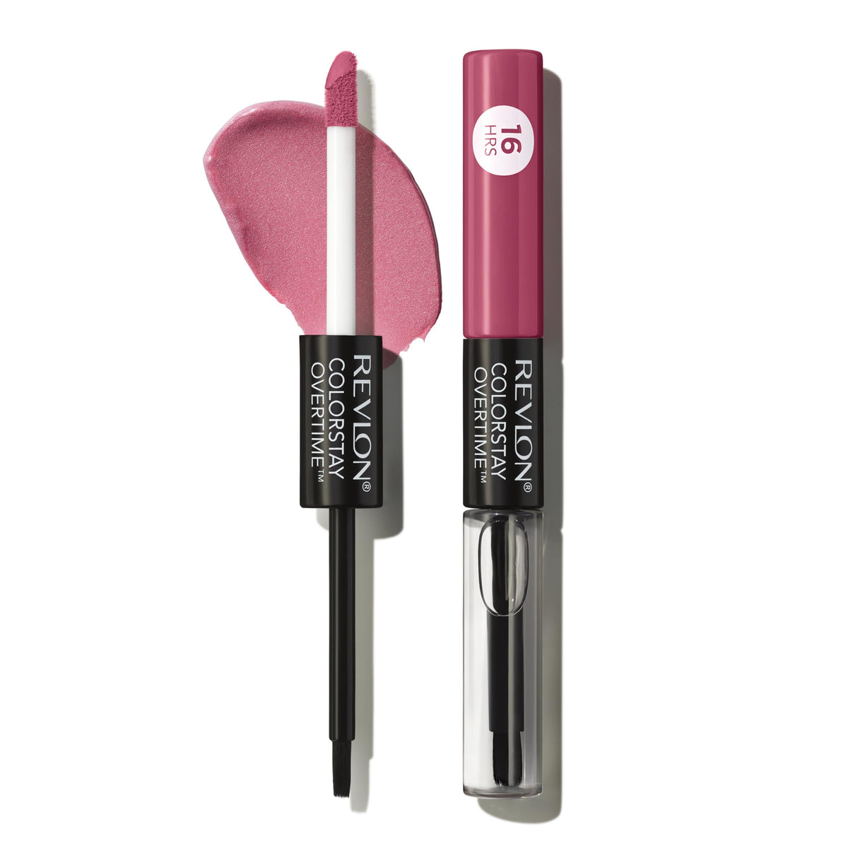 Revlon label and applicator cap close-up showing product details