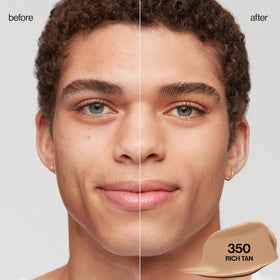 Revlon ColorStay drop of liquid foundation texture highlighting smooth blendability