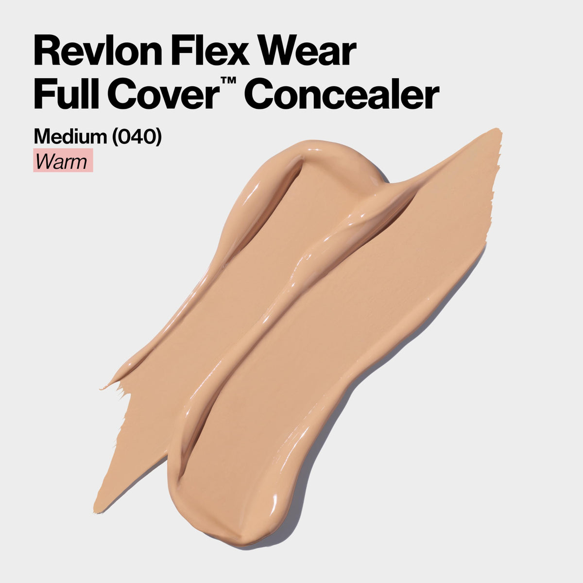 Revlon doe-foot applicator demonstrating plush tip for precise, comfortable application