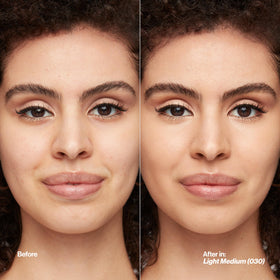 Ingredient highlight image showing hyaluronic acid and vitamin E text for moisturizing benefit