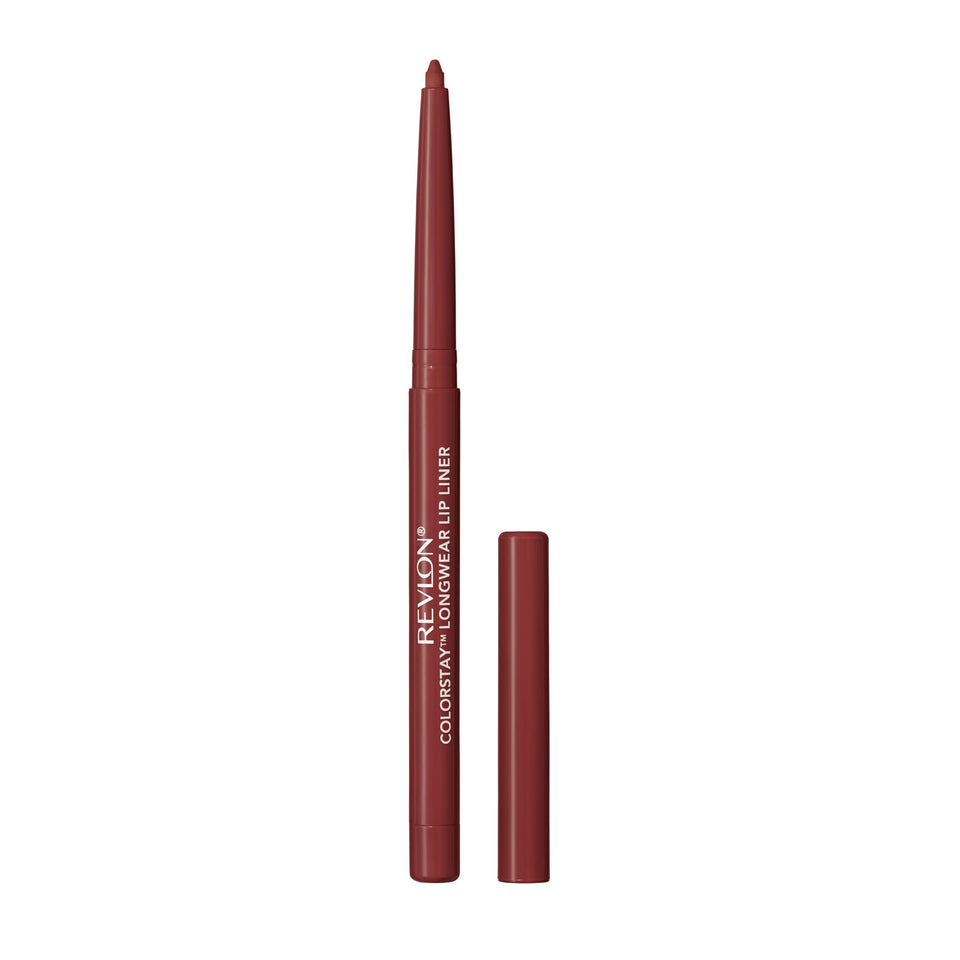REVLON ColorStay front packaging showing shade 640 Raisin and pencil benefit
