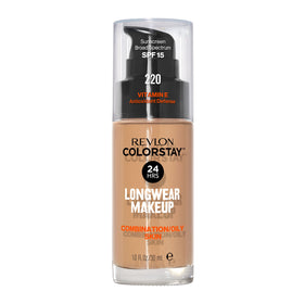 Revlon bottle front packaging showing shade and matte finish benefit