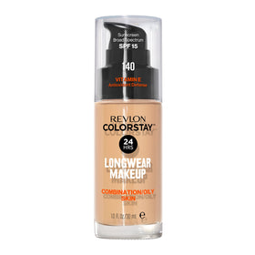 Revlon ColorStay front packaging showing full product and label benefit
