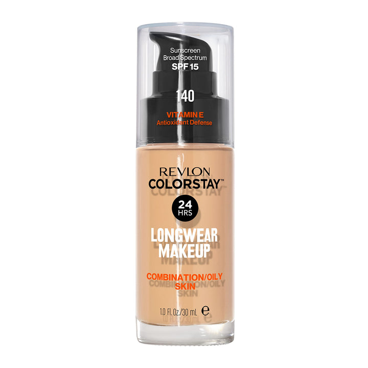 Revlon ColorStay front packaging showing full product and label benefit