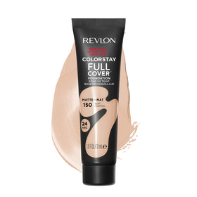 Revlon tube front view showing product name and Buff shade benefit