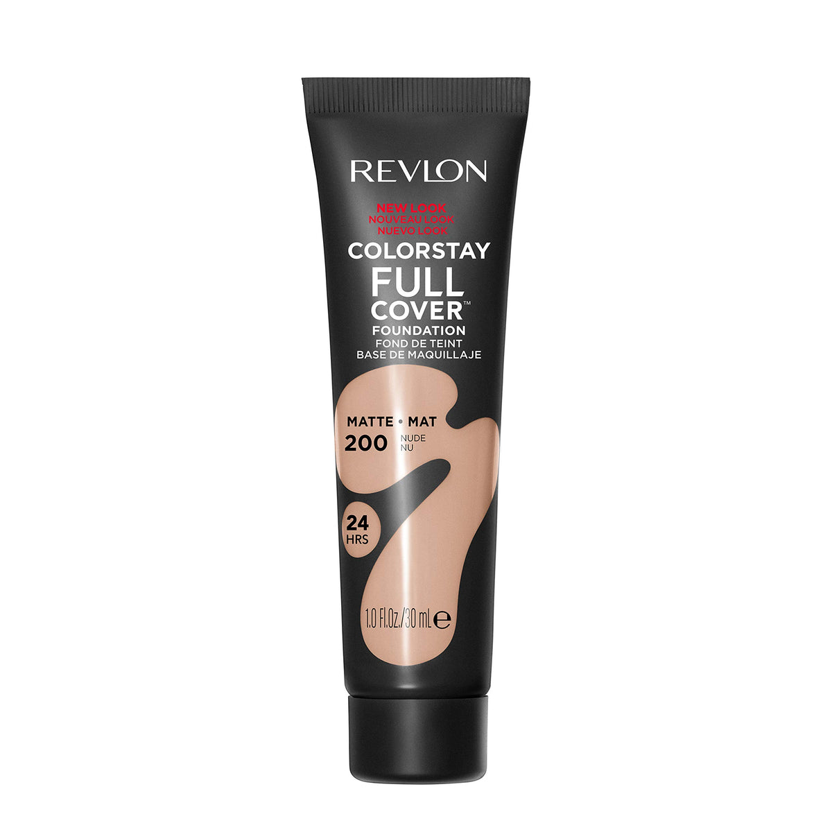 REVLON front packaging showing tube and product name, easy travel-ready