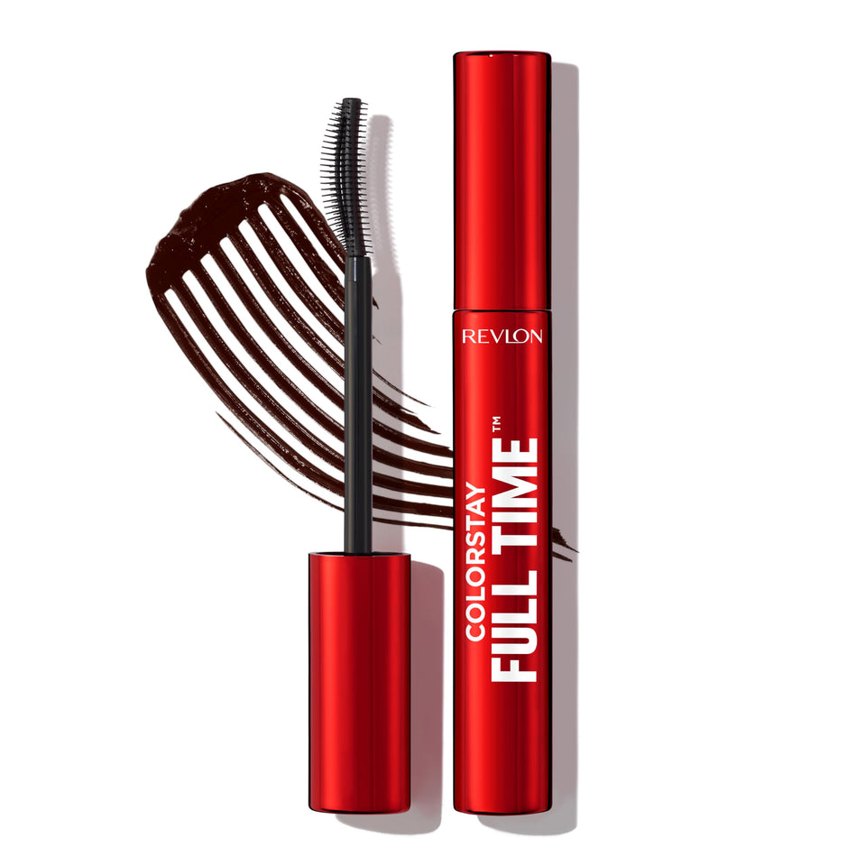 Revlon mascara front packaging showing product and shade for natural volume