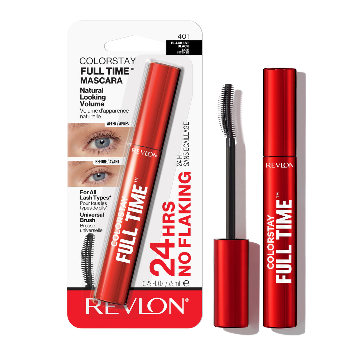 Revlon front packaging showing product name and 24-hour benefit