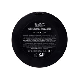 Model applying Revlon ColorStay powder for longwear shine control benefit
