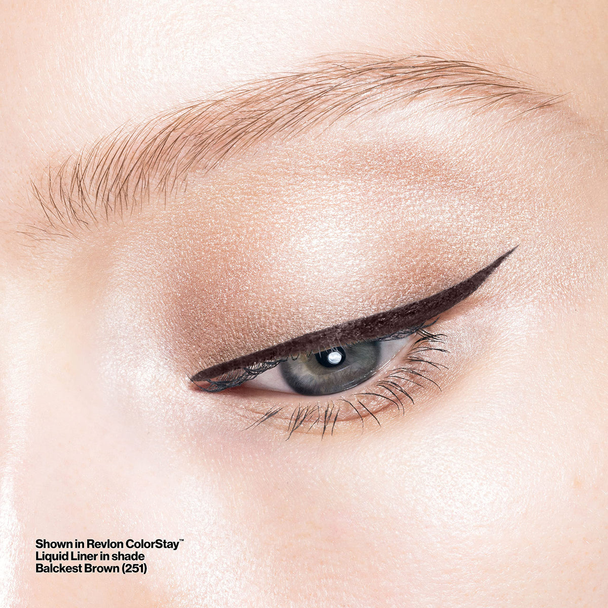 Revlon ColorStay worn in evening makeup showing longwear finish benefit