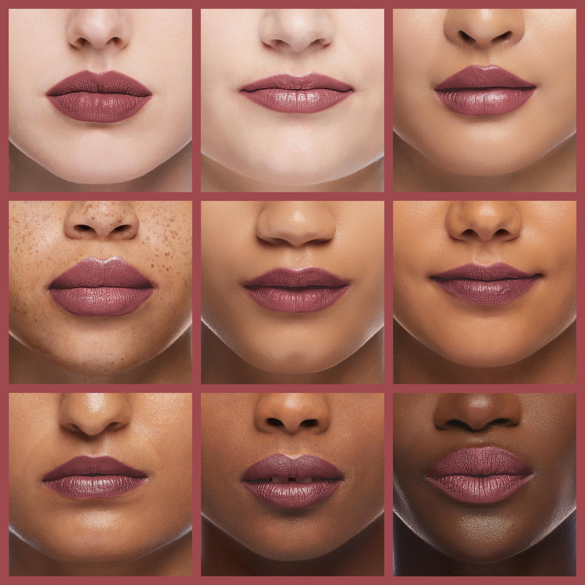 Revlon ColorStay lip swatch on arm demonstrating true color payoff benefit