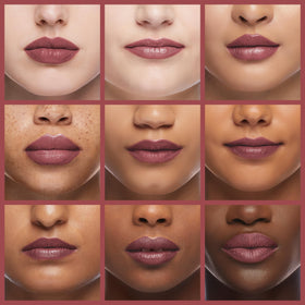 Revlon ColorStay lip swatch on arm demonstrating true color payoff benefit