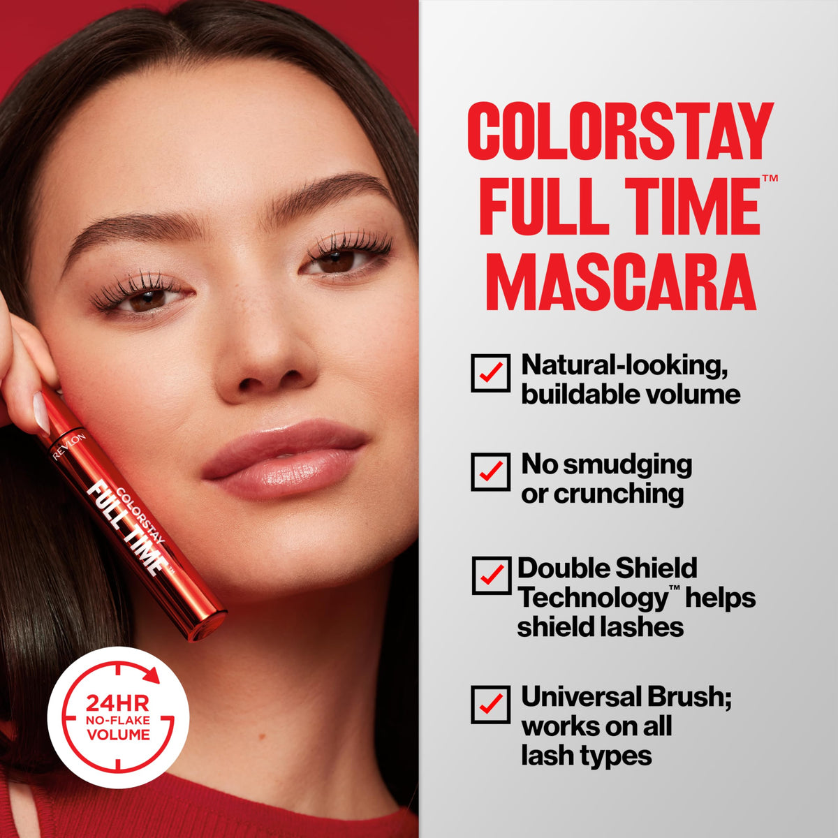 Revlon wand texture detail highlighting fibers for lightweight volume