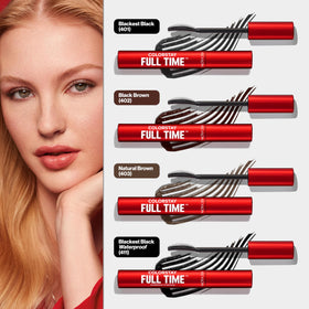 Revlon water resistance test demonstrating protection against smudging and flakes