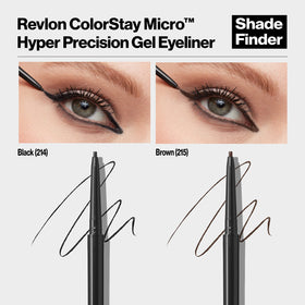 Revlon applied along lash line for defined eye enhancement