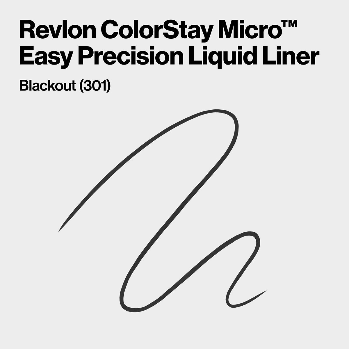 REVLON ColorStay felt tip close-up showing precision control