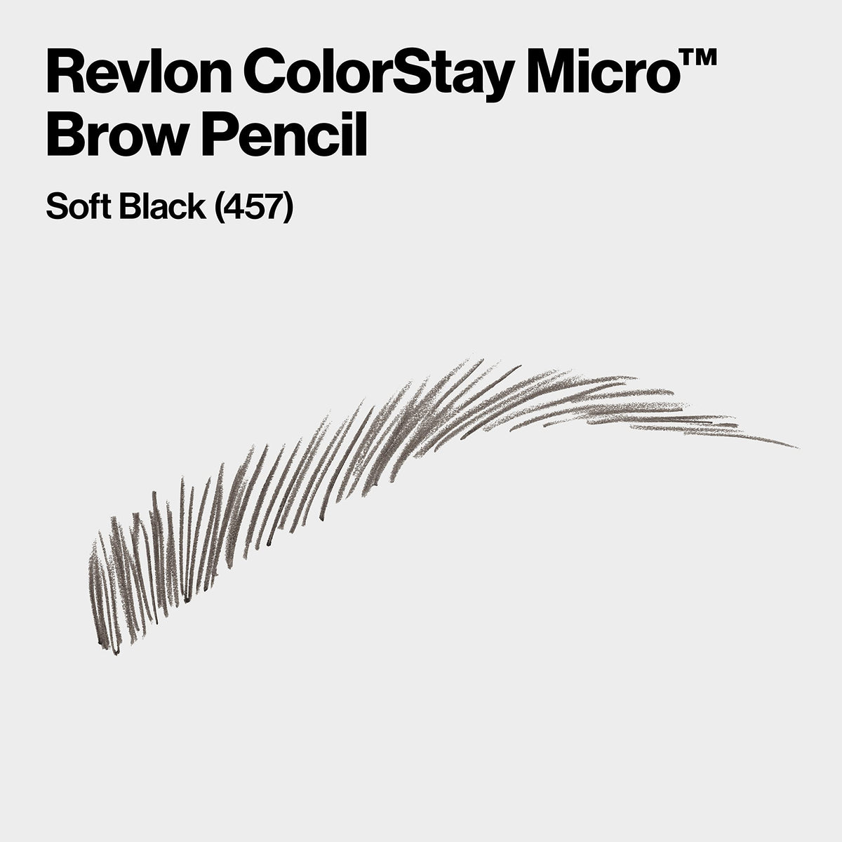 Revlon ColorStay Micro extreme close-up of ultra-fine tip, precise hair-like strokes benefit