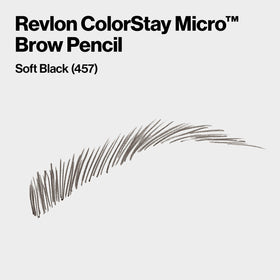 Revlon ColorStay Micro extreme close-up of ultra-fine tip, precise hair-like strokes benefit