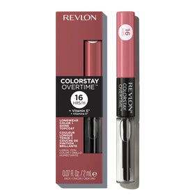 Revlon dual-ended product front packaging showing shade and gloss benefit