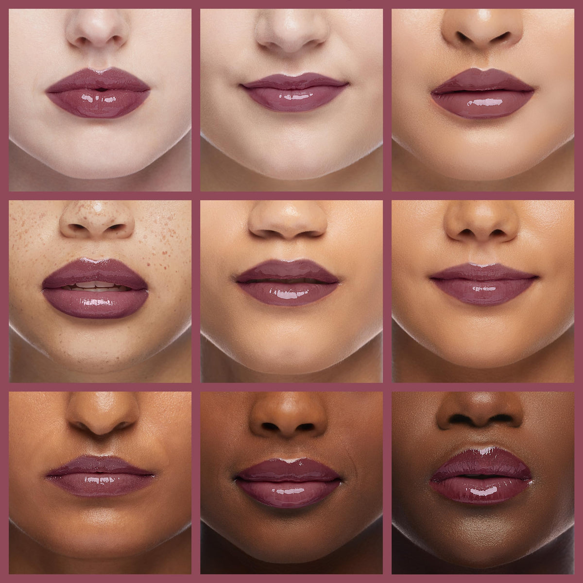 Revlon gloss close-up showing vitamin E and chamomile moisturizing benefits