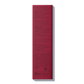Revlon product label close-up showing vitamin E and botanical extract benefits