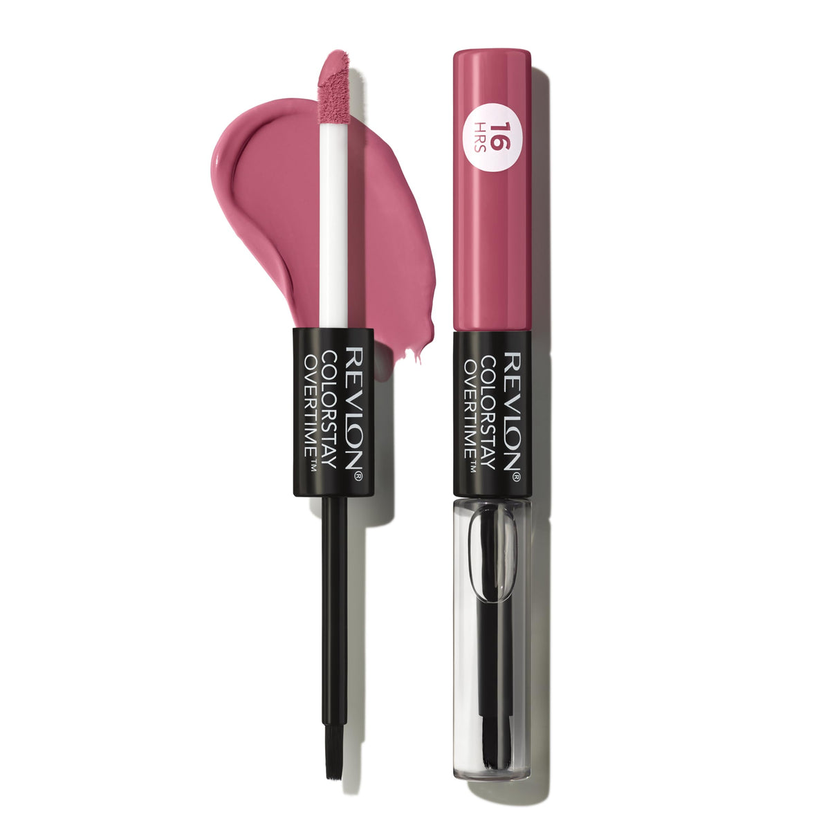 Revlon worn in an evening makeup look showcasing bold, photo-ready finish