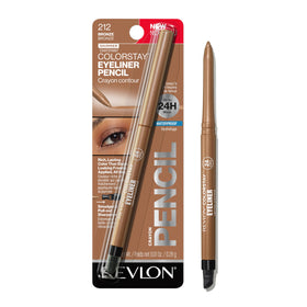 REVLON ColorStay pencil front packaging showing shade label and shimmer advantage