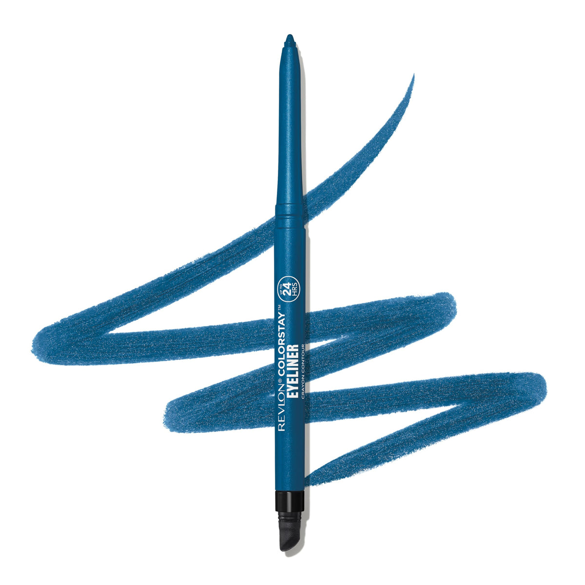 REVLON pencil styled in evening makeup for luminous eye pop