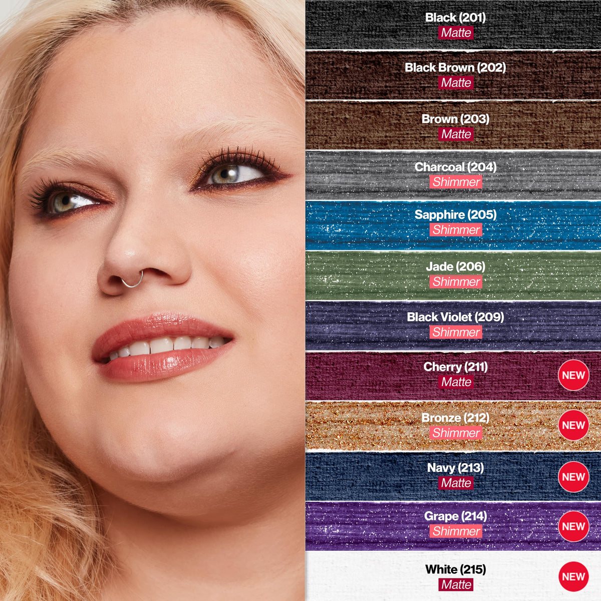 REVLON ColorStay pencil inside a makeup bag for travel convenience