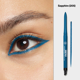 REVLON pencil tip close-up showing smooth shimmer finish