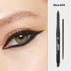 Revlon ColorStay pencil tip close-up demonstrating precise, smooth application benefit