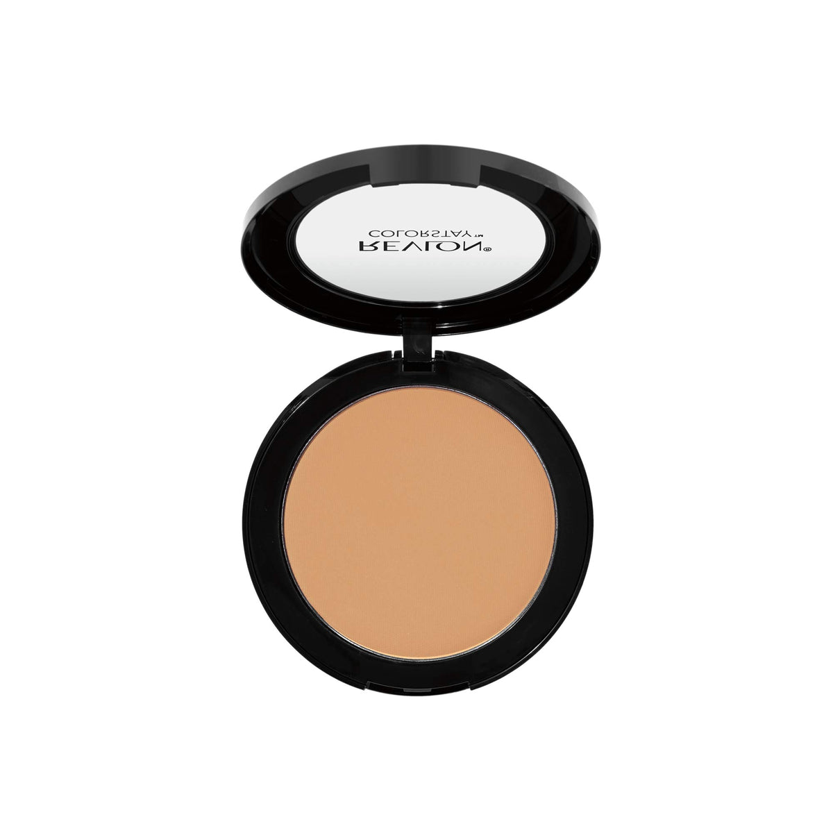 REVLON ColorStay puff application demonstrating easy on-the-go touch-ups and coverage