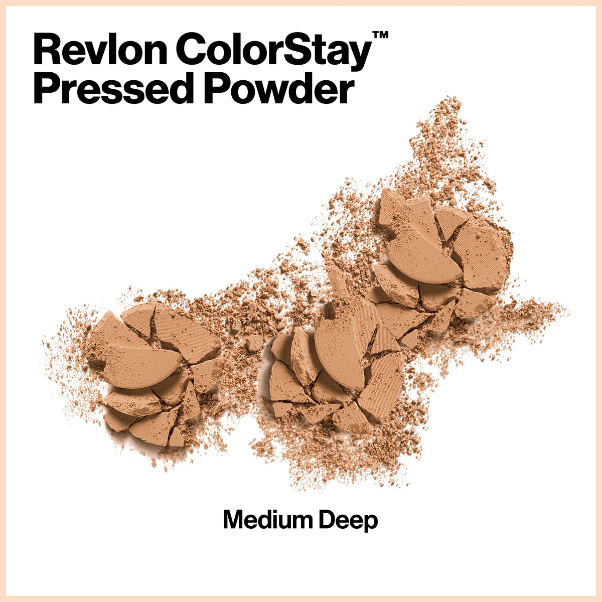 REVLON ColorStay open pan close-up revealing smooth powder texture and blendability